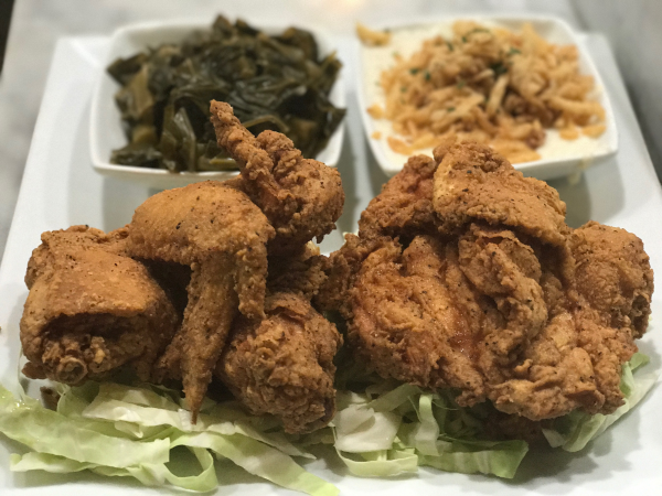 Order 1/2 Smokey Fried Chicken food online from Stevie Creole Cafe store, Los Angeles on bringmethat.com