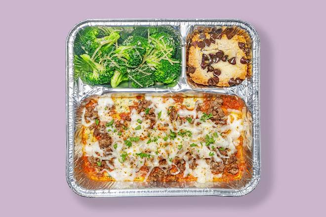 Order TV Dinner Four Cheese Lasagna food online from Lazy Dog Restaurant & Bar store, Brea on bringmethat.com