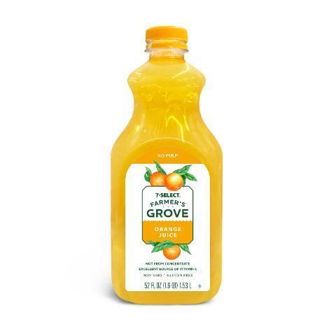 Order 7 Select Farmers Grove Orange Juice 52oz food online from 7-Eleven store, Triangle on bringmethat.com