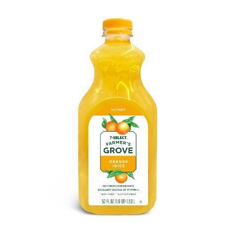 Order 7 Select Farmers Grove Orange Juice 52oz food online from 7-Eleven store, Matawan on bringmethat.com