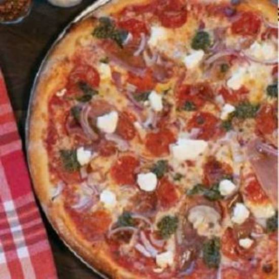Order Italian Market Pizza food online from New York Pizzeria store, Houston on bringmethat.com