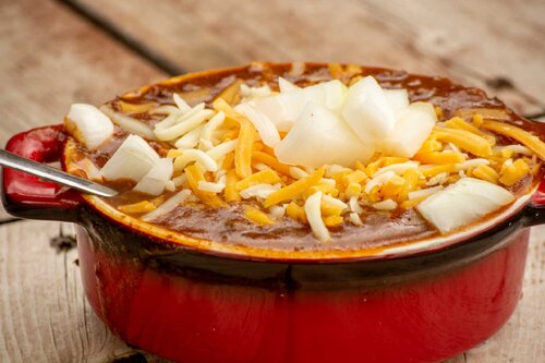 Order Cup o’ Chili food online from Mark’s Beer Garden store, Prescott on bringmethat.com