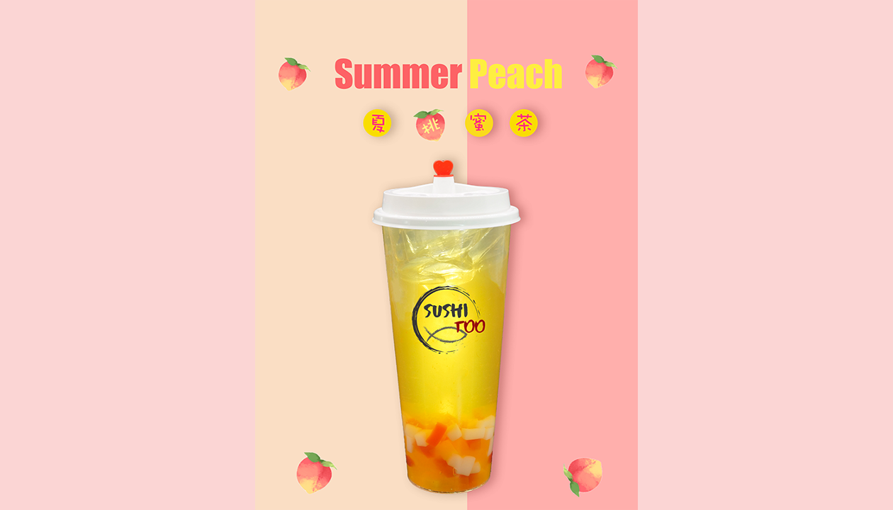 Order Summer Peach food online from Sushi Too store, Pittsburgh on bringmethat.com