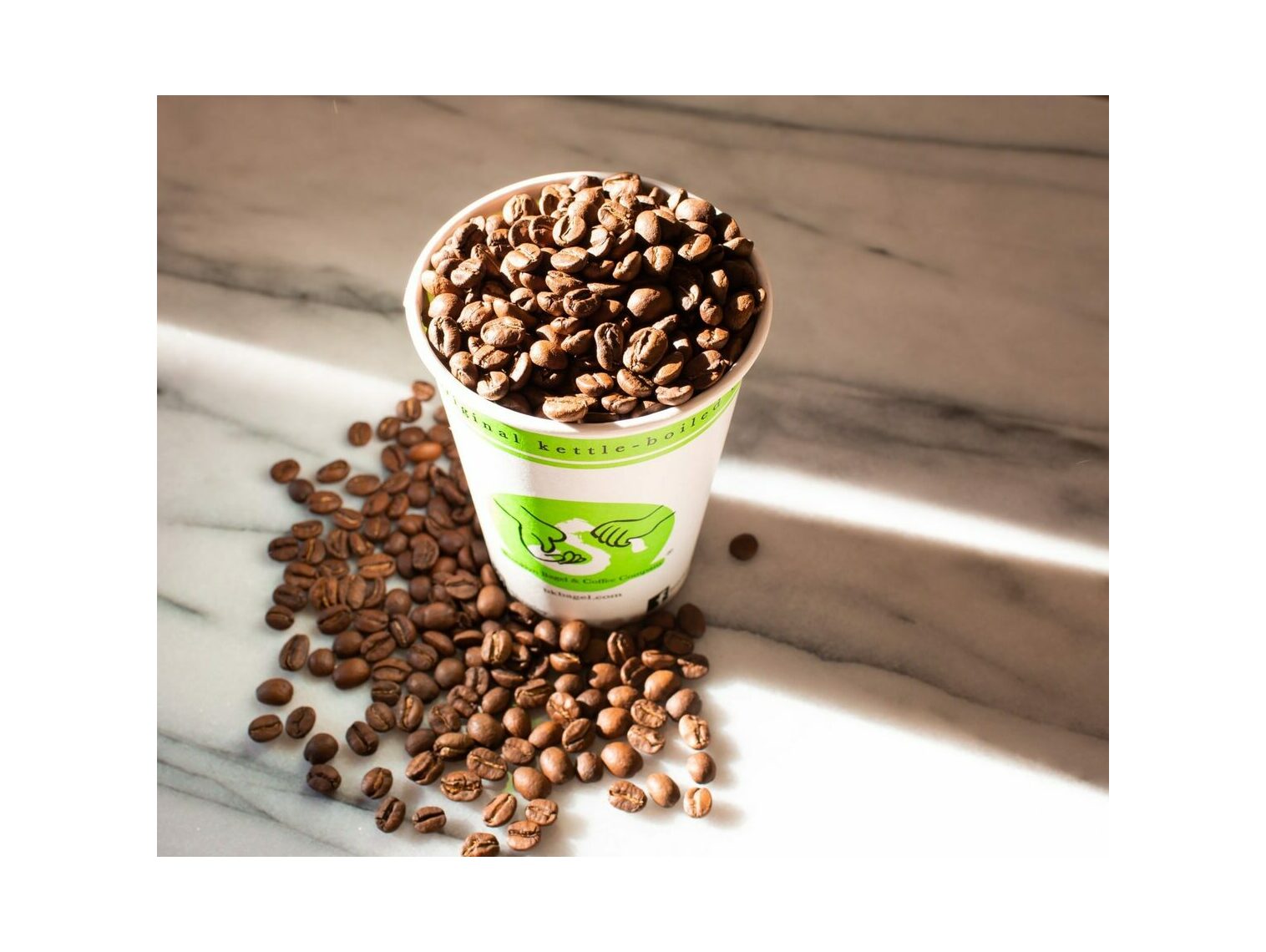 Order Large Mocha food online from Brooklyn Bagel And Coffee Company store, Woodside on bringmethat.com