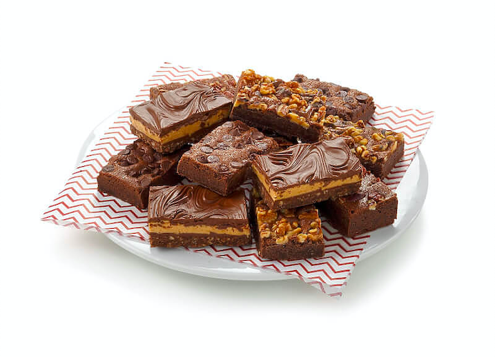Order Brownie Partying Tray  food online from Mrs. Fields store, Joliet on bringmethat.com