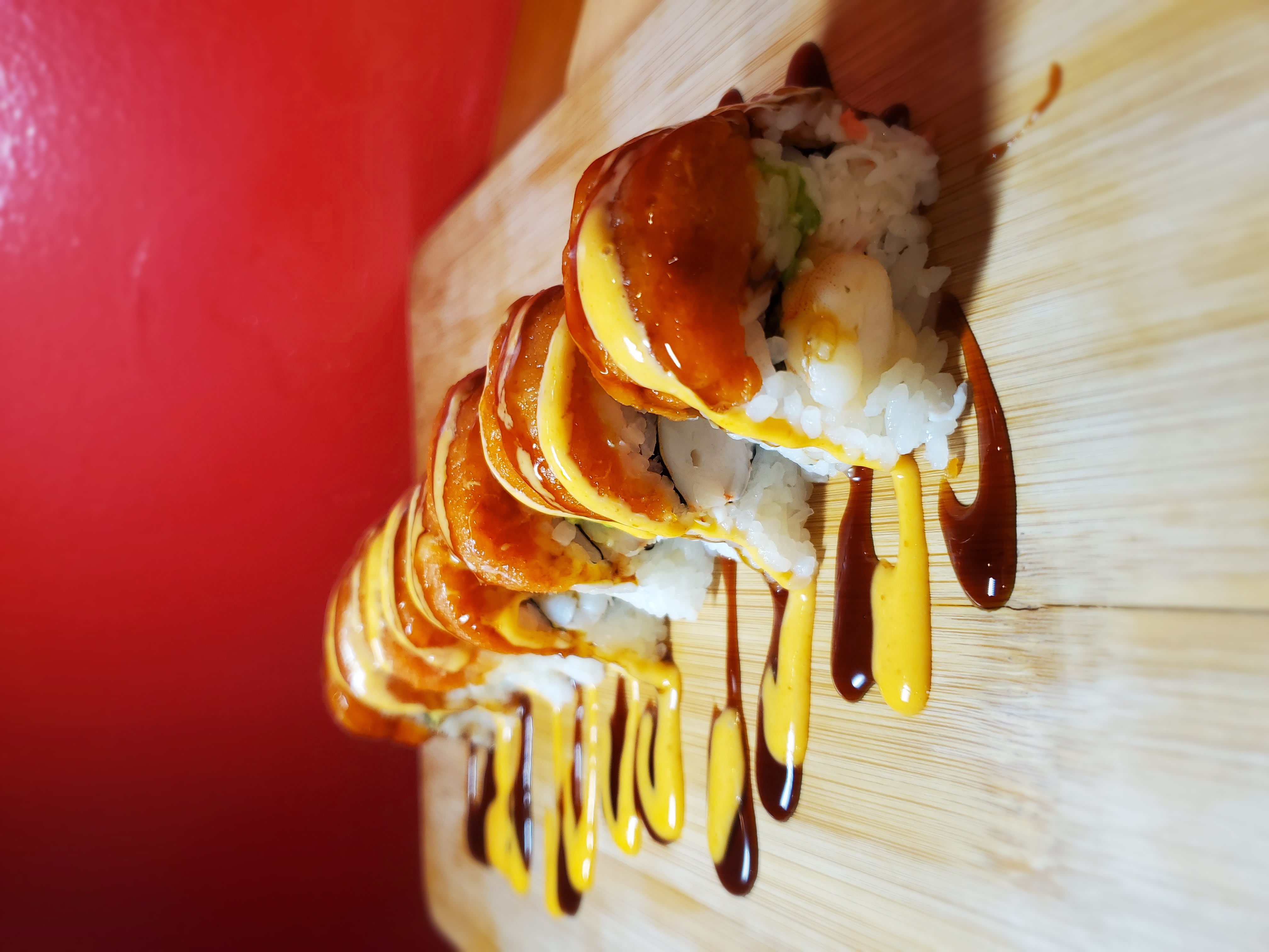 Order Tiger Roll 2 food online from Yummykoreangrill.com store, Las Vegas on bringmethat.com