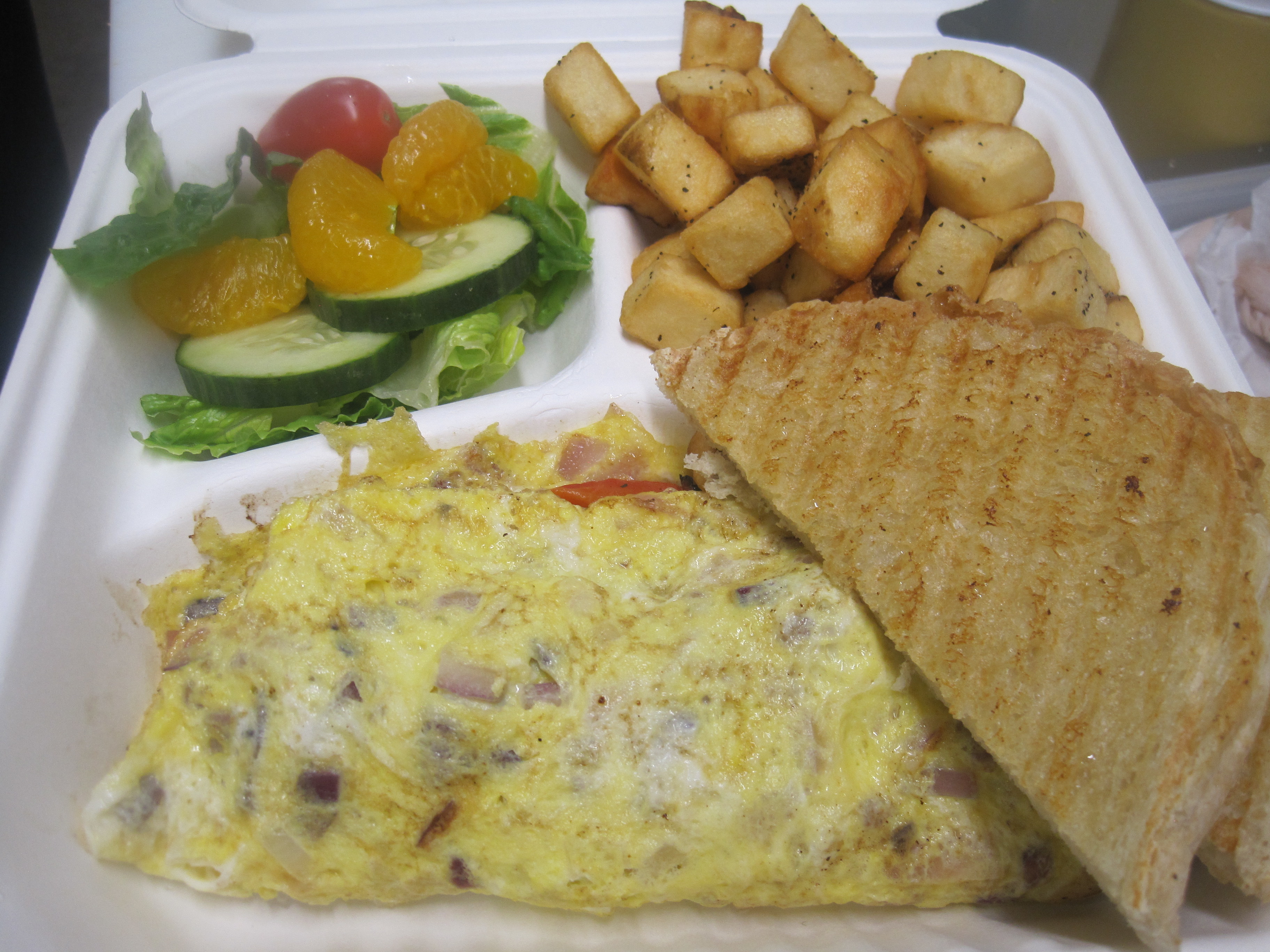 Order Sausage Omelet food online from La Bakery store, Carson City on bringmethat.com
