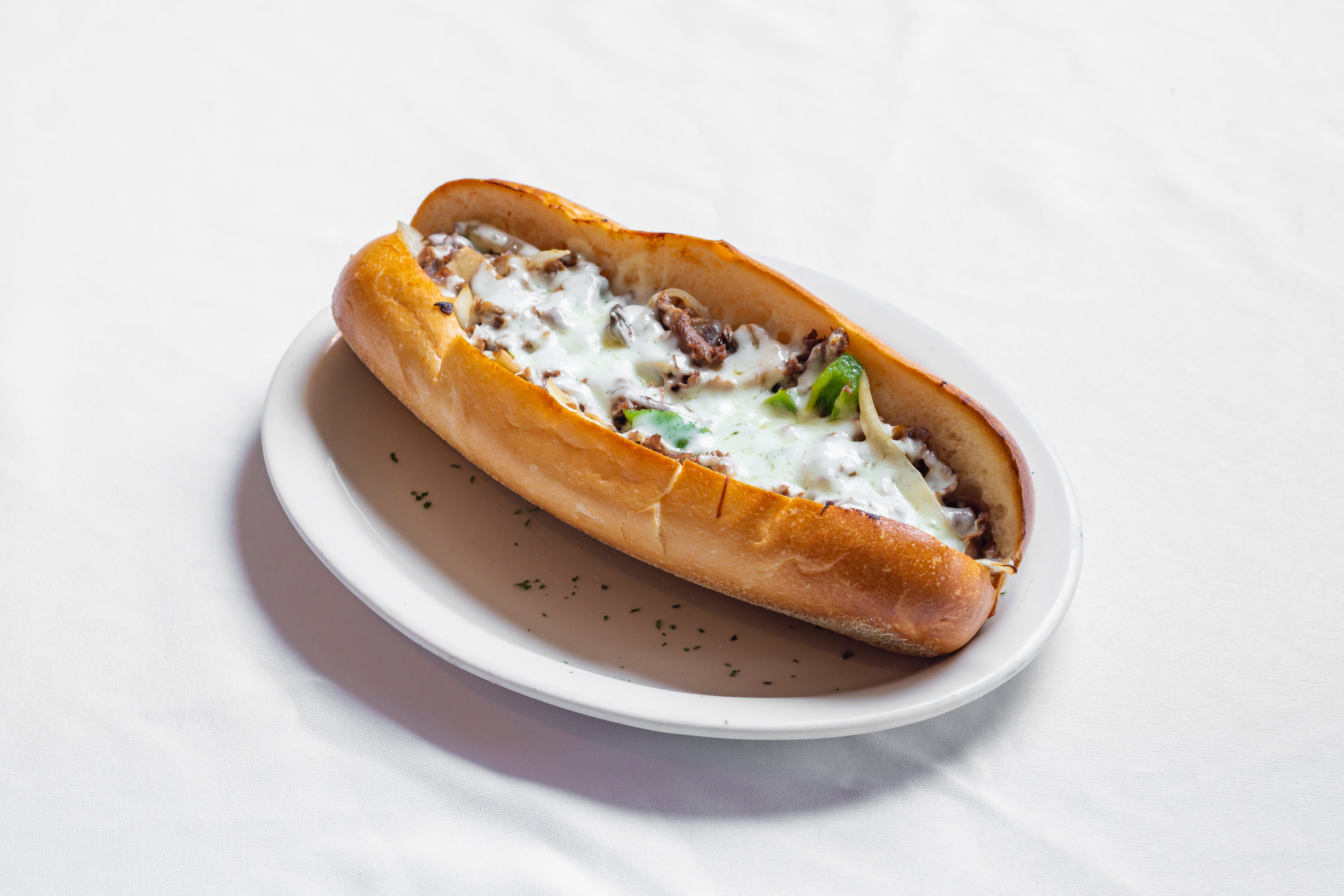 Order Cheesesteak with Peppers Sub - Sub food online from Uncle Sal Pizza Ii store, Sparta Township on bringmethat.com
