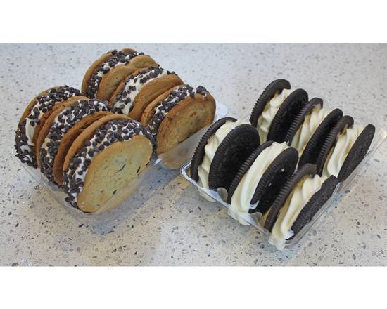 Order 6-Pack Custard Cookie Sandwich food online from Rita's store, Linthicum on bringmethat.com