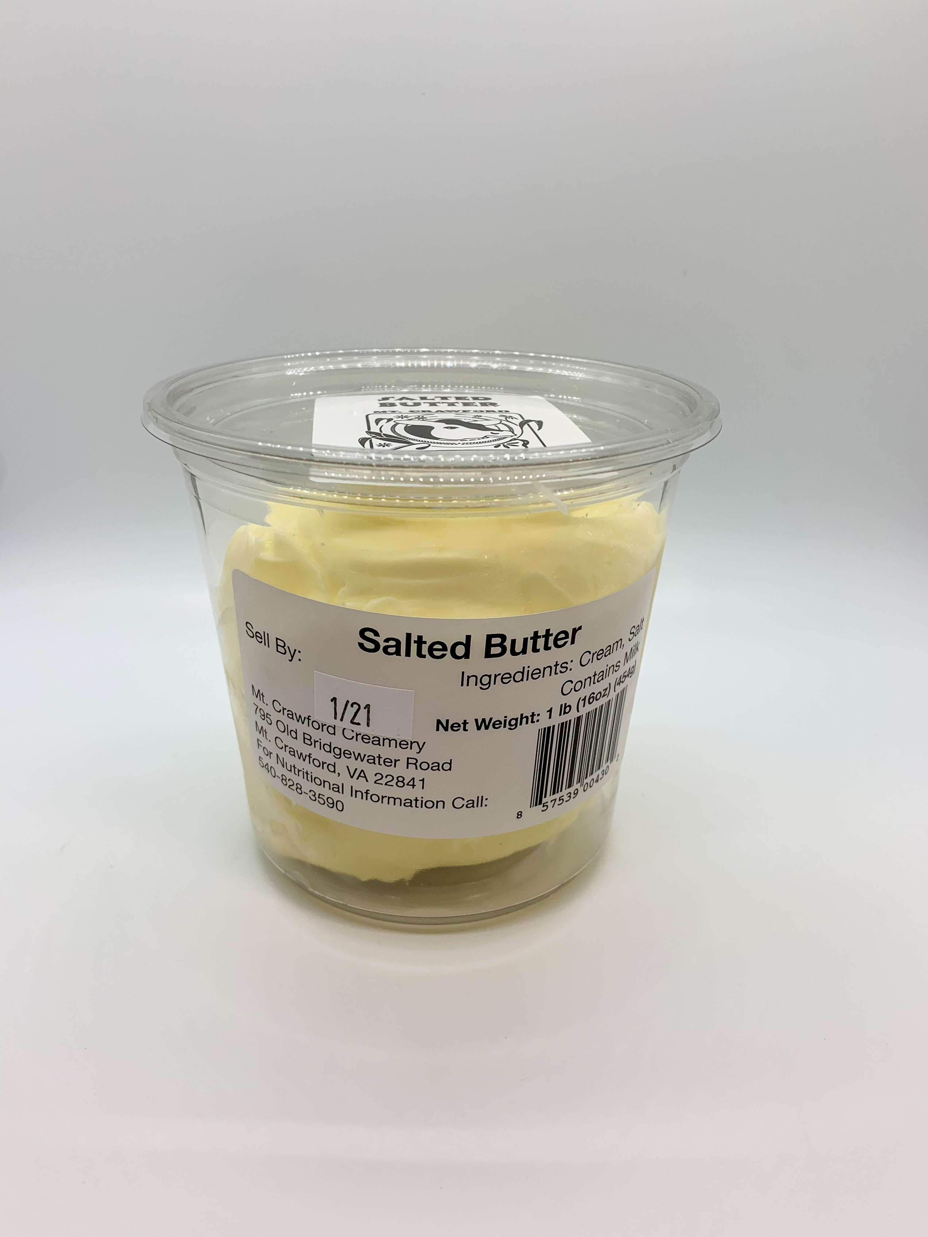 Order Salted Butter 1lb food online from Smiley Ice Cream store, Bridgewater on bringmethat.com