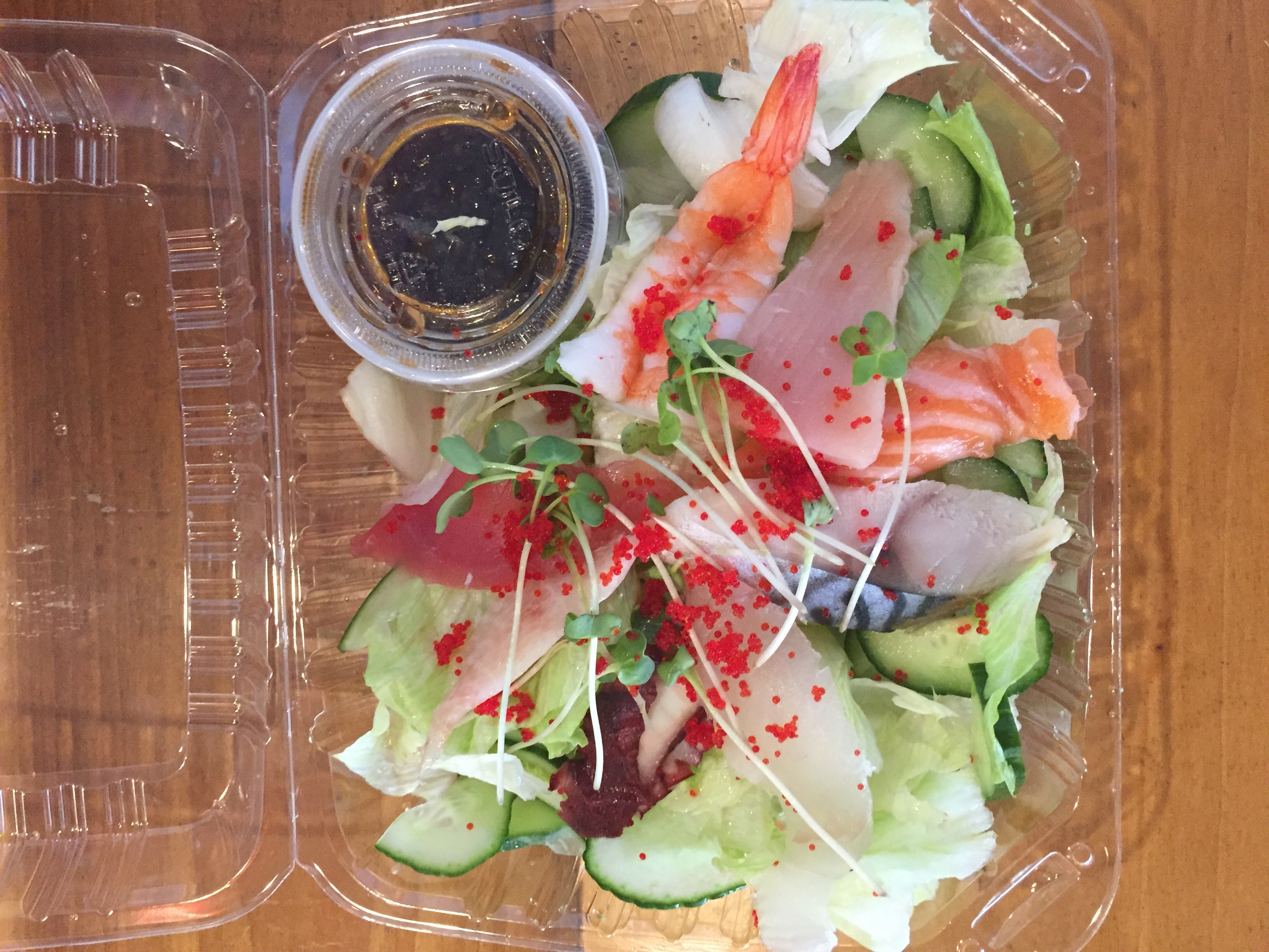 Order Sashimi Salad food online from Rock Japanese Cuisine store, San Francisco on bringmethat.com