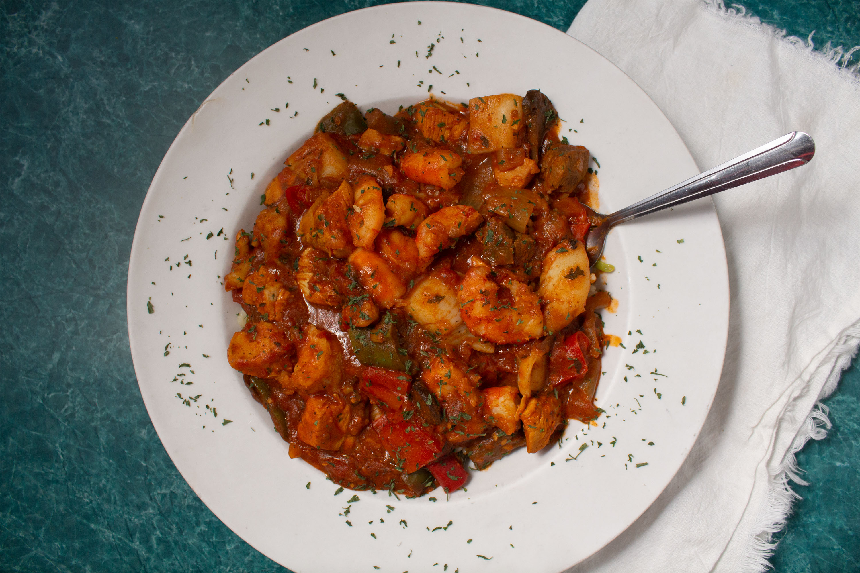 Order New Orleans Jambalaya food online from City View Bar And Grill store, Gwynn Oak on bringmethat.com