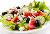 Order Greek Salad food online from Cafe Meridian & Catering store, Durham on bringmethat.com