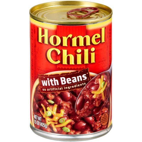 Order Hormel Chili with Beans 15oz food online from 7-Eleven store, Berwyn on bringmethat.com