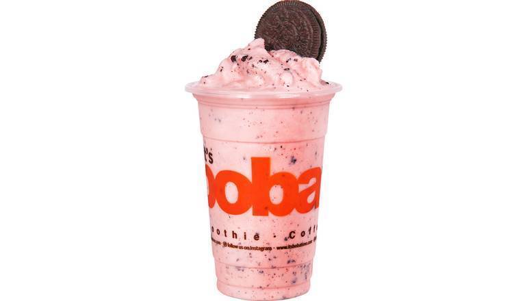 Order Strawberry Oreo Shake food online from Boba Time store, Glendale on bringmethat.com
