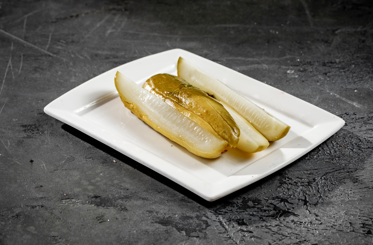 Order Whole Dill Pickle food online from One Market Restaurant store, San Francisco on bringmethat.com