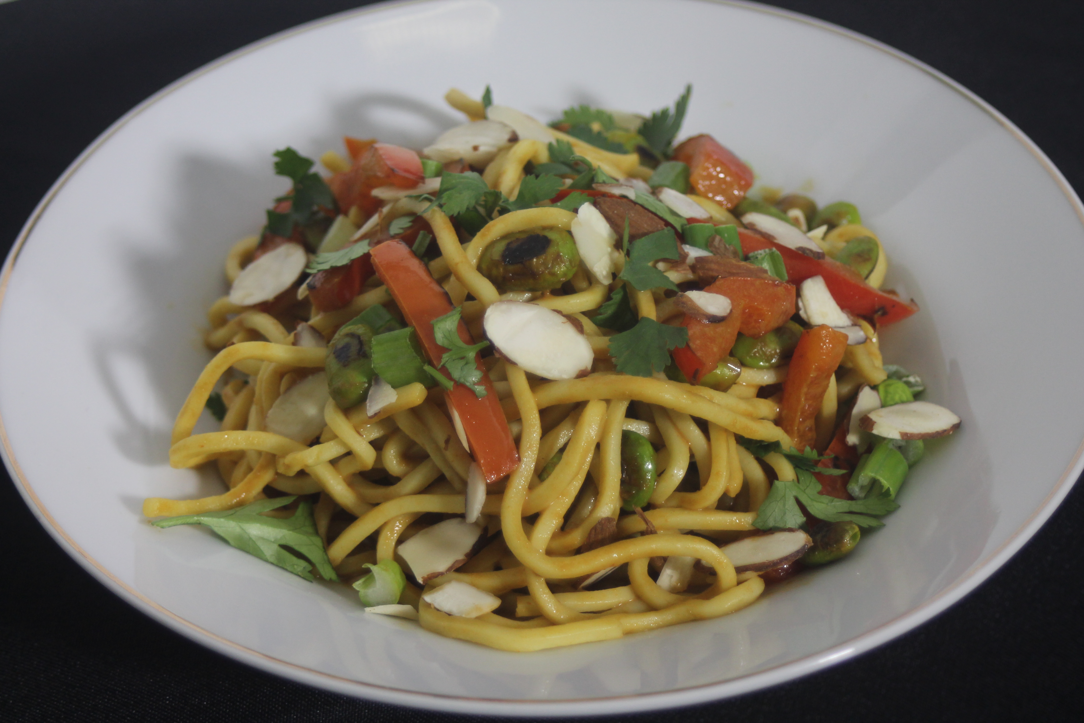 Order Spicy Thai Pasta food online from A Full Taste store, Decatur on bringmethat.com