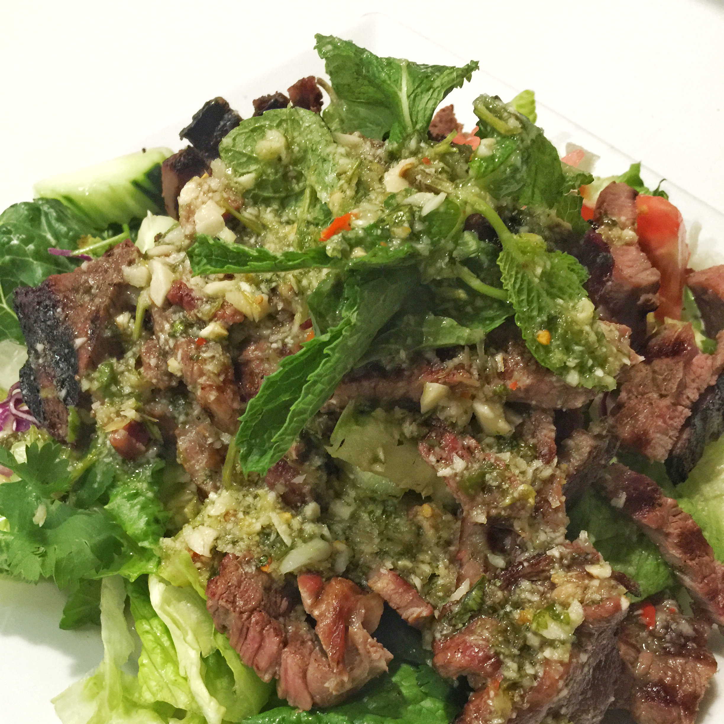 Order Beef Salad food online from Ing Doi Thai Kitchen store, Saugus on bringmethat.com
