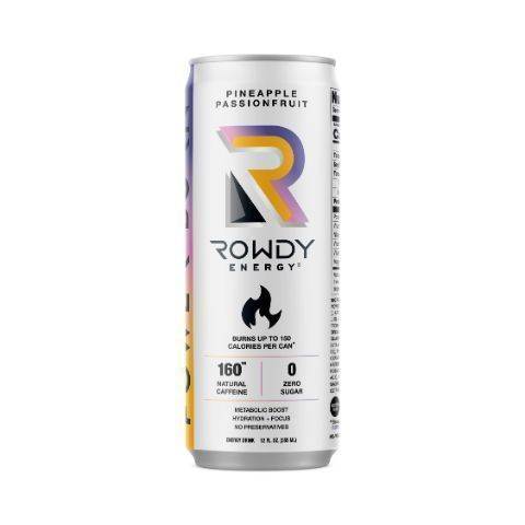 Order Rowdy PowerBurn Pineapple Passion Fruit 12oz food online from Speedway store, Succasunna on bringmethat.com