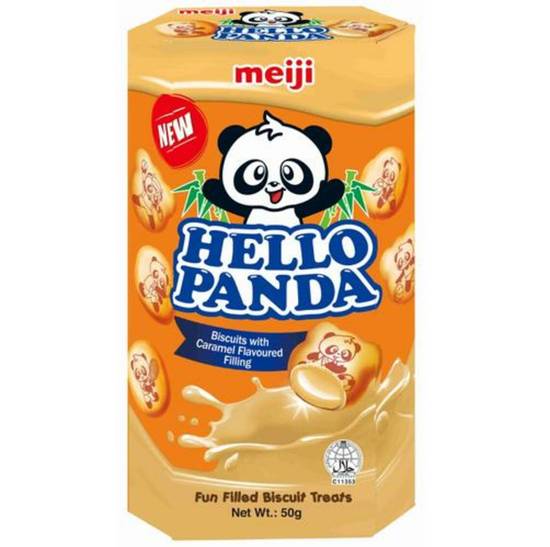 Order Meiji Hello Panda Caramel food online from IV Deli Mart store, Goleta on bringmethat.com
