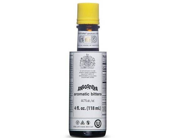 Order Angostura Bitters 4oz food online from Rocky Liquor store, Claremont on bringmethat.com