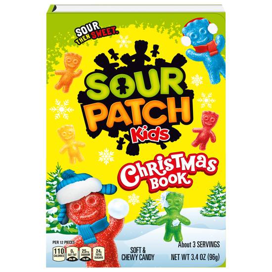 Order Sour Patch Kids Soft & Chewy Candy, Christmas Storybook - Stocking Stuffer, 3.4 oz food online from Rite Aid store, LEHIGHTON on bringmethat.com