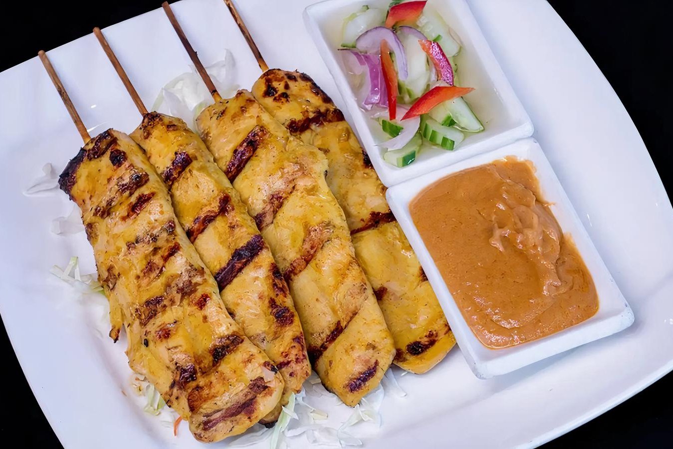 Order  - 04 - SATAY CHICKEN food online from Thaibodia store, Campbell on bringmethat.com