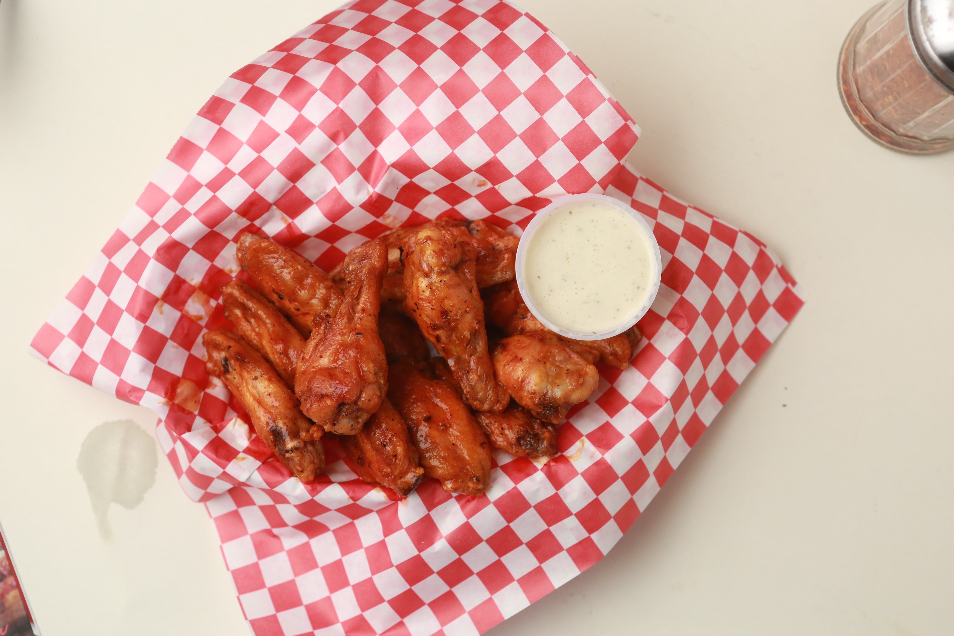 Order Chicken Wings - 6 Pieces food online from Pizza My Dear store, Las Vegas on bringmethat.com