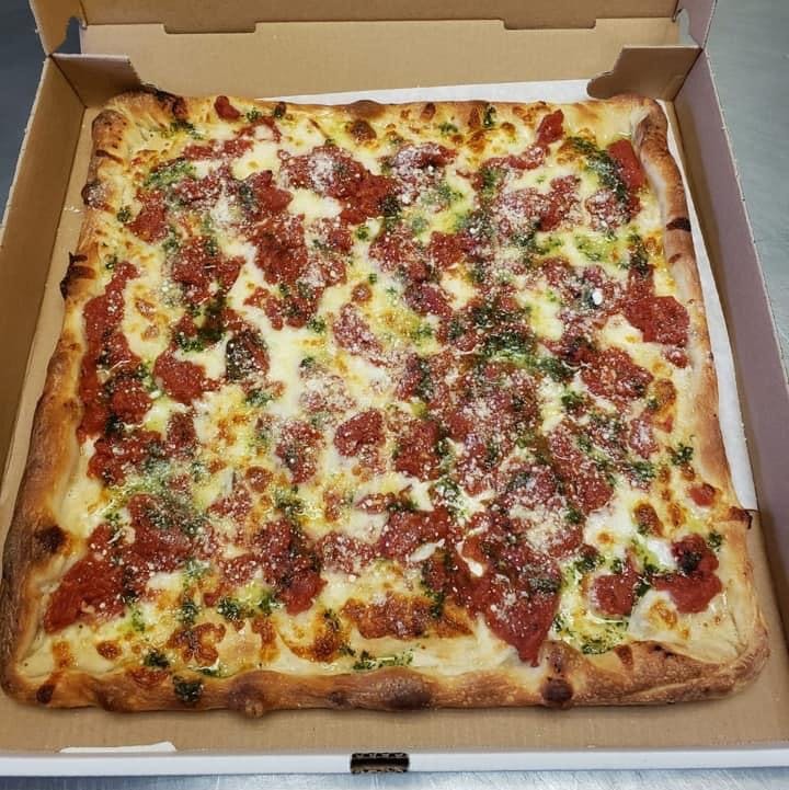 Order Grandma Pie - Pizza food online from Drake Pizza store, Allentown on bringmethat.com