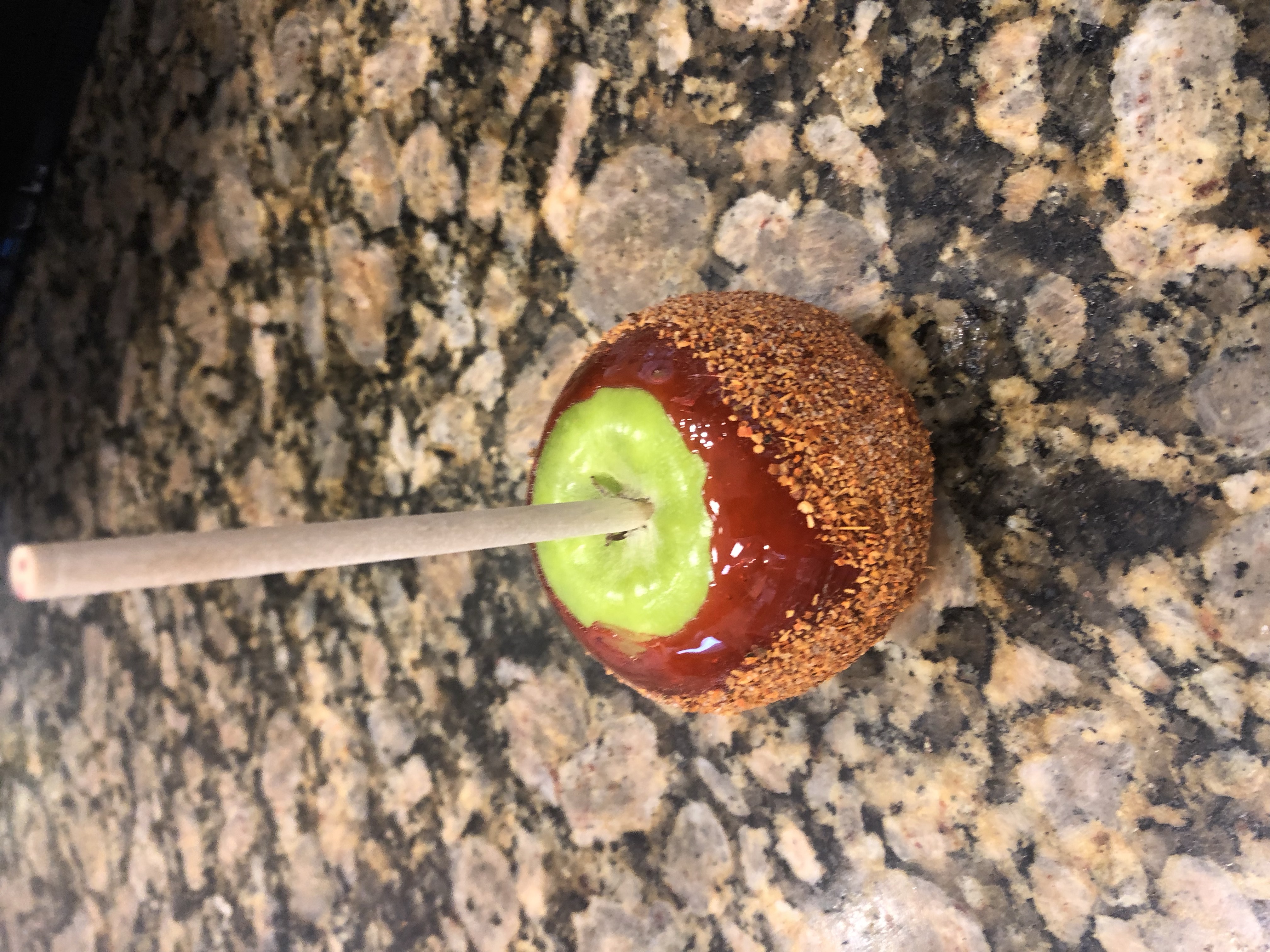 Order Chile Limon Candy Apple food online from Rocky Mountain Chocolate Factory store, Albuquerque on bringmethat.com