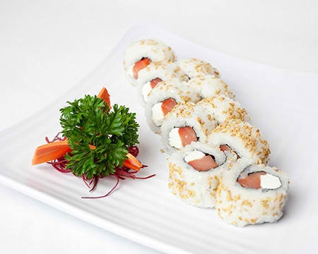 Order Philadelphia Roll food online from Kumori Sushi & Teppanyaki store, San Antonio on bringmethat.com