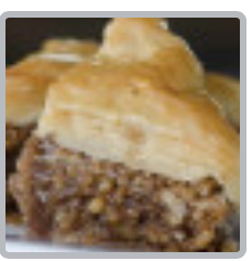 Order Baklava Platter (10 pieces) Order 24 hours in advance. food online from Mid-East Cafe And Restaurant Llc store, Akron on bringmethat.com