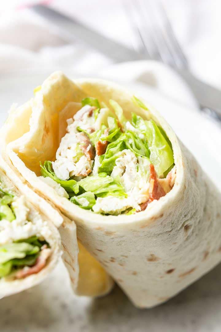 Order Grilled Chicken Caesar Wrap food online from Boston House of Pizza store, Roslindale on bringmethat.com