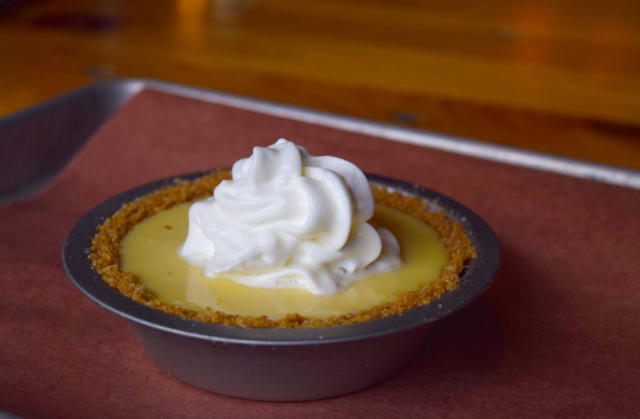 Order Key Lime Mini Pie food online from Slow Hand Bbq store, Pleasant Hill on bringmethat.com