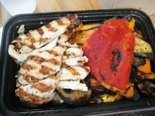 Order Grilled Chicken Strips Meal food online from Chirping chicken store, New York on bringmethat.com
