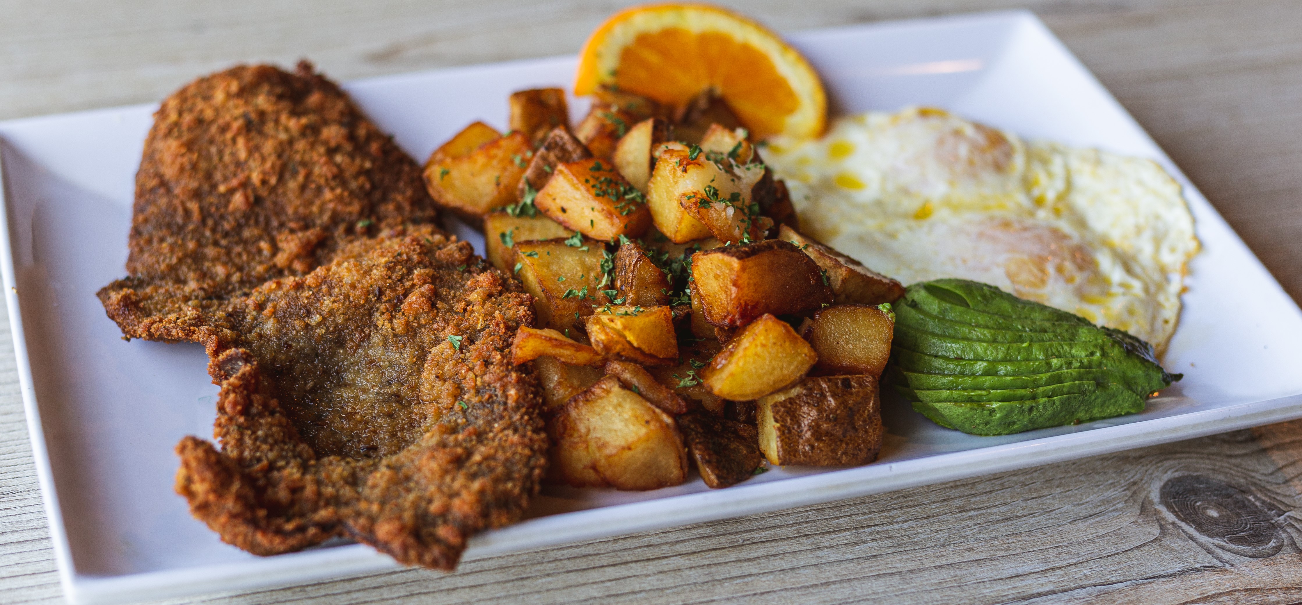 Order Milanesa and Eggs food online from Mexipino Craft store, Chula Vista on bringmethat.com