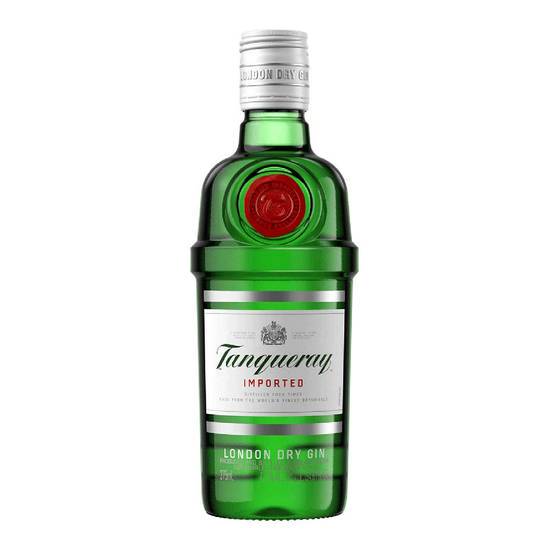 Order Tanqueray, 375mL gin (47.3% ABV) food online from Mimi Liquor store, Joliet on bringmethat.com