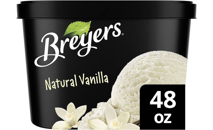 Order Natural Vanilla 48 oz food online from The Ice Cream Shop store, Gilbert on bringmethat.com