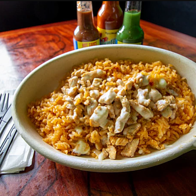 Order Chicken & Rice food online from Casa Del Rio Express store, Fairlawn on bringmethat.com
