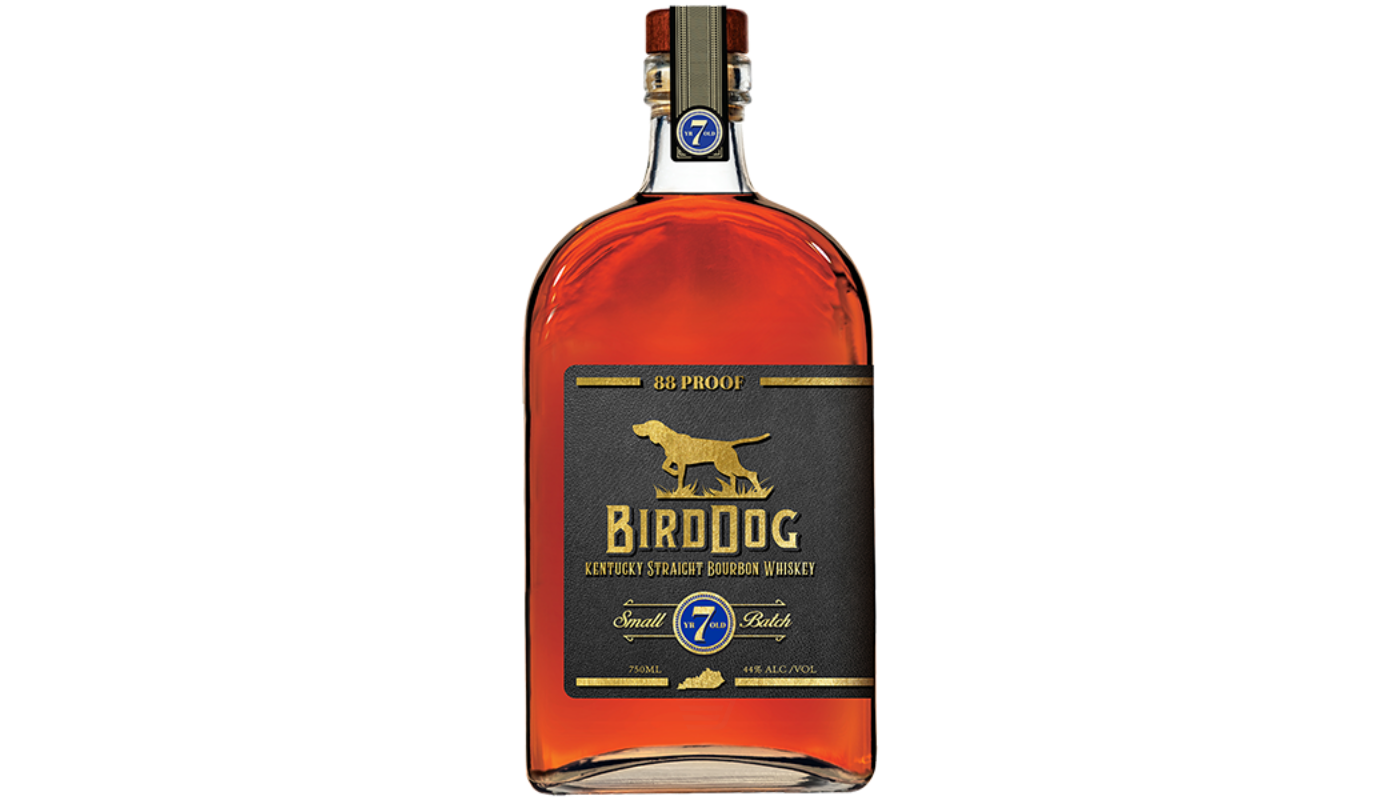 Order Bird Dog Kentucky Straight Bourbon Whiskey Small Batch 7 Year 750mL food online from Circus Liquor store, Los Angeles on bringmethat.com