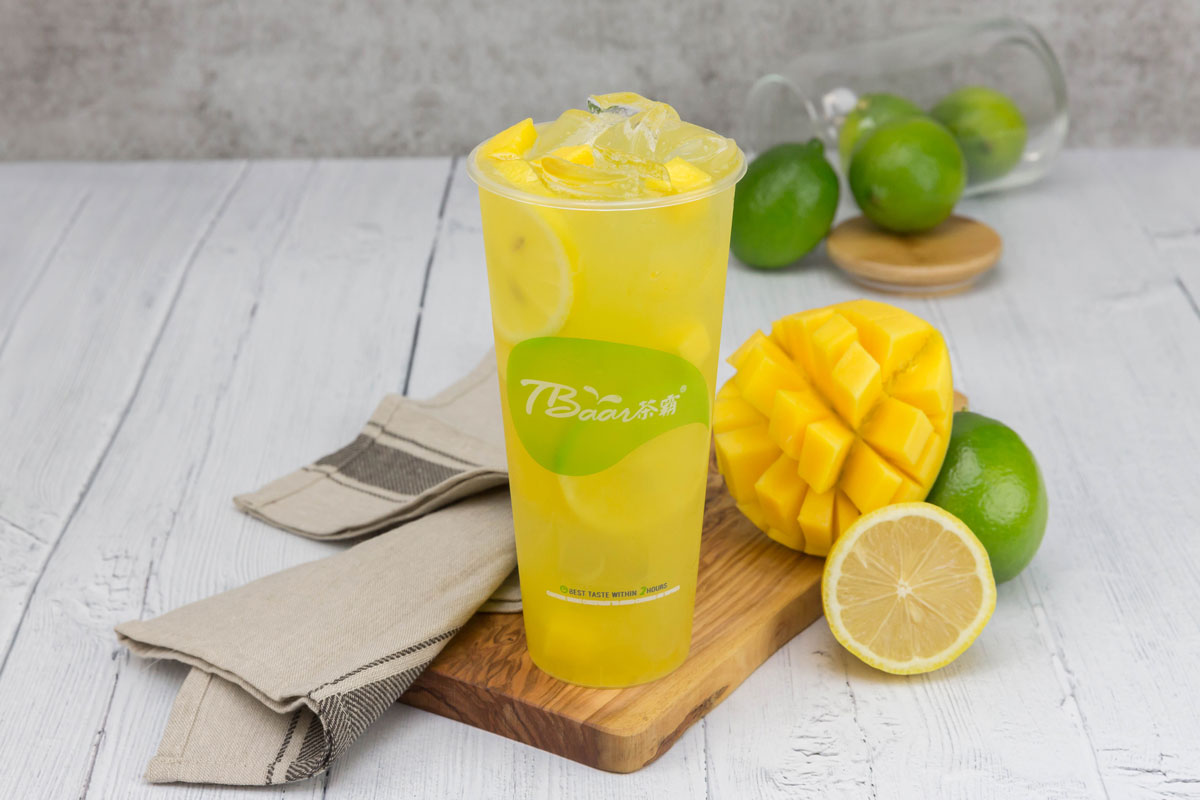 Order Mango Lemonade 芒果渣渣 food online from Tbaar store, Quincy on bringmethat.com