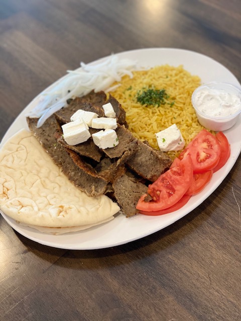 Order Gyro Plate food online from Shawarma House store, Milwaukee on bringmethat.com