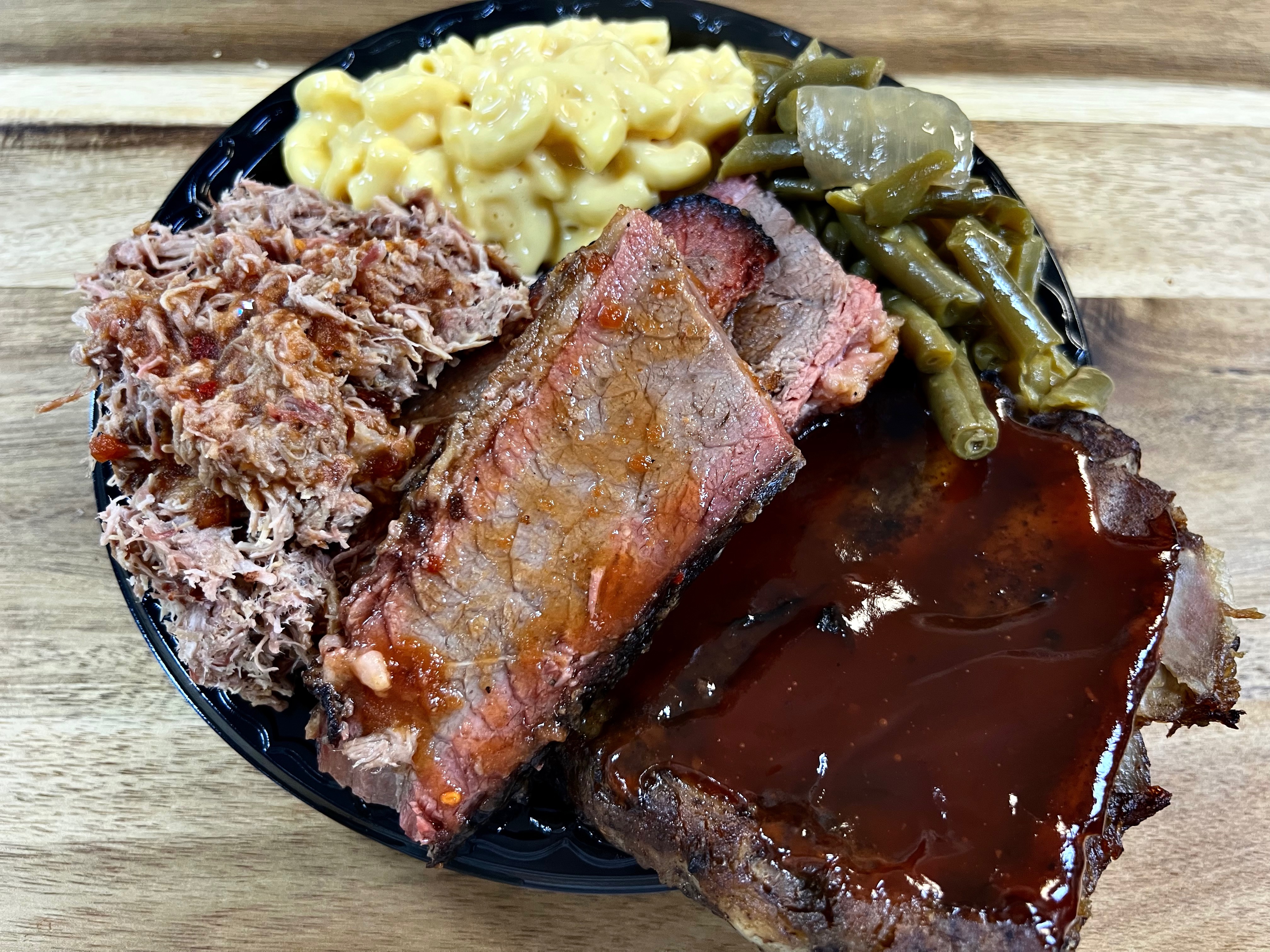 Order 3 Meat Combo food online from BBQ Joes Country Cooking & Catering store, High Point on bringmethat.com