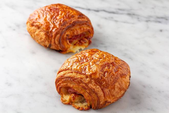 Order Baked Ham and Cheese Croissant food online from Porto Bakery & Cafe store, Buena Park on bringmethat.com