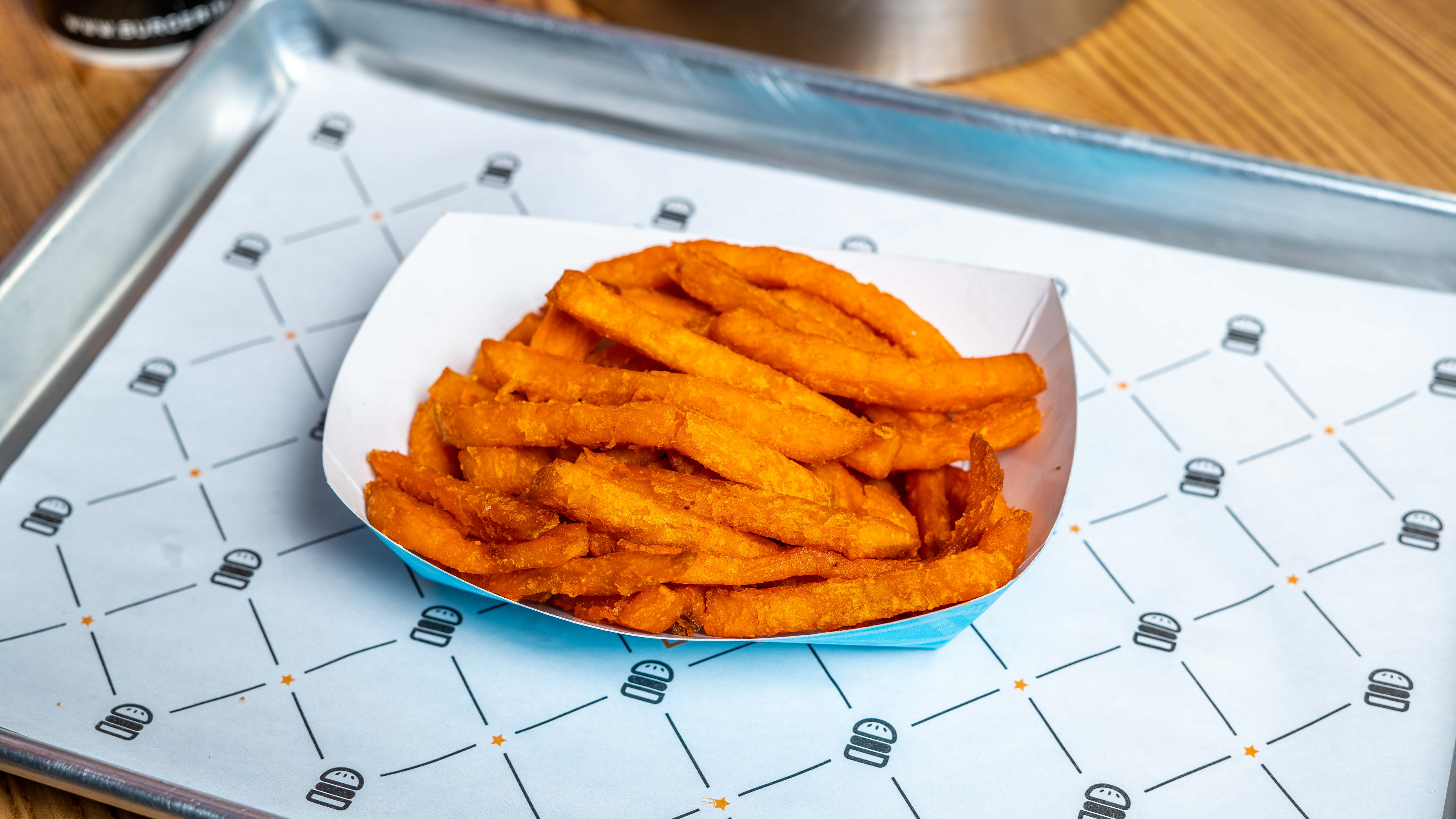 Order Sweet Potato Fries food online from Burgerim store, Memphis on bringmethat.com