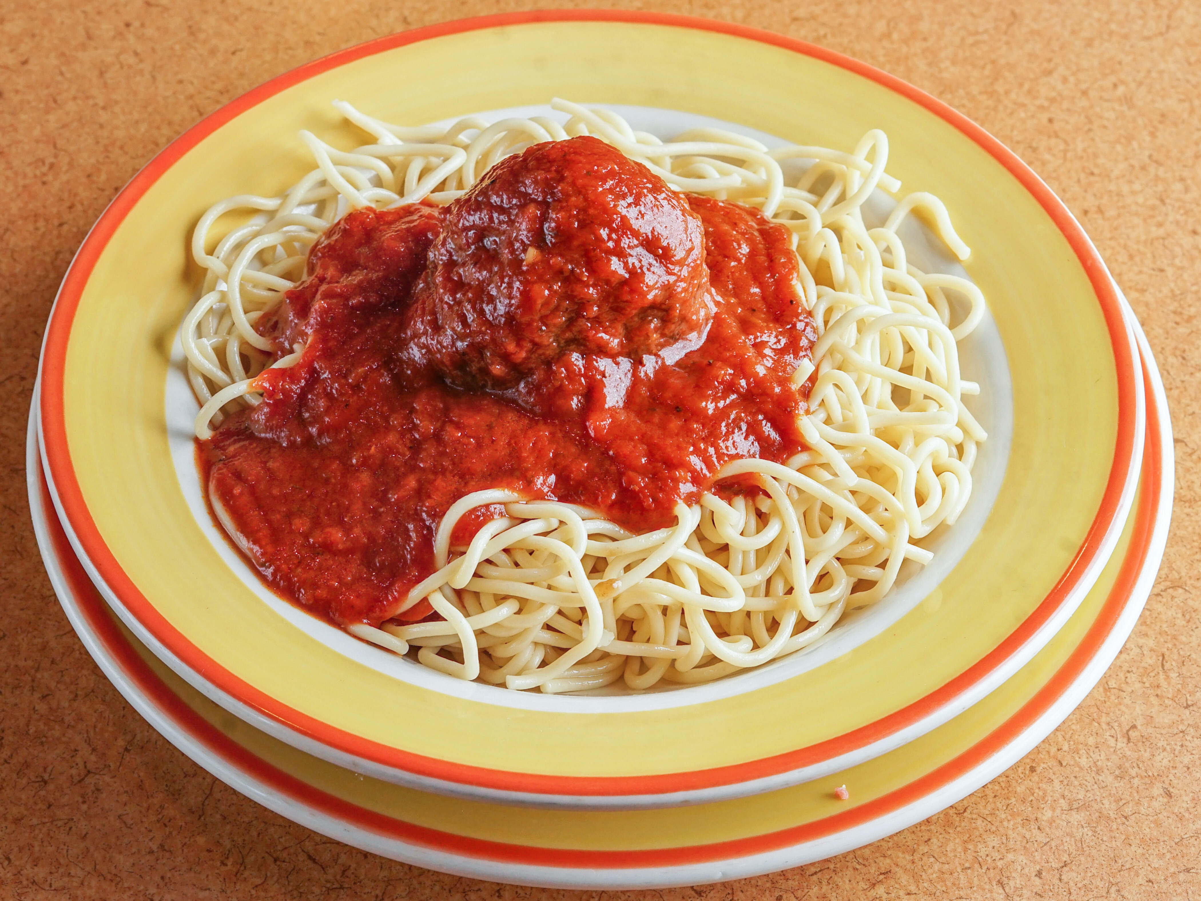 Order Spaghetti and  Meatballs food online from Temple Family Restaurant store, Temple on bringmethat.com