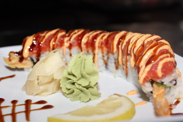 Order Dragon Roll food online from Wow Sushi store, Kentwood on bringmethat.com