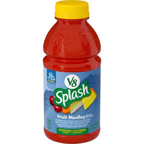 Order V8 Splash Fruit Medley Juice food online from Exxon Food Mart store, Port Huron on bringmethat.com