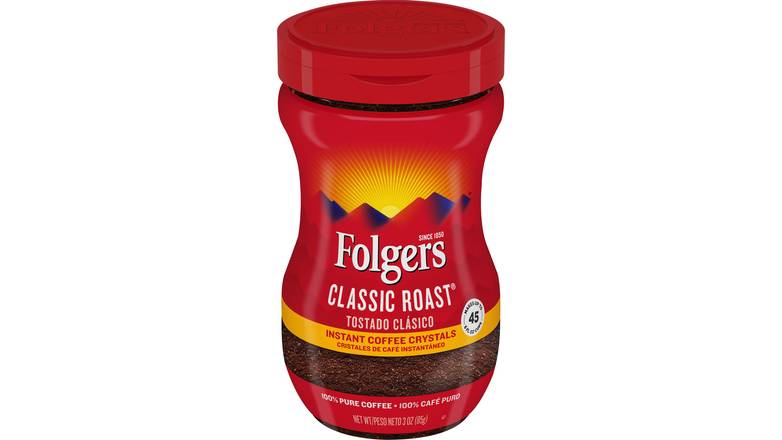 Order Folgers Classic Roast Instant Coffee food online from Route 7 Food Mart store, Norwalk on bringmethat.com