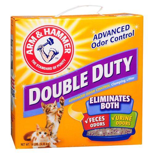 Order Arm & Hammer Double Duty Clumping Cat Litter - 14.0 lb food online from Walgreens store, TAYLOR on bringmethat.com